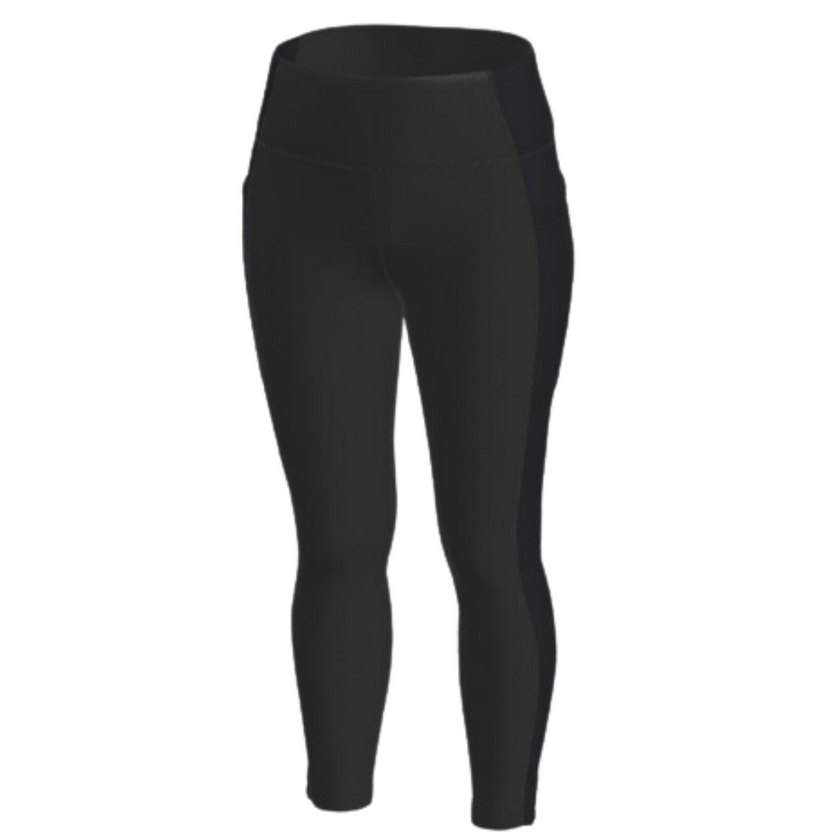 Svarta leggings med två mobilfickor